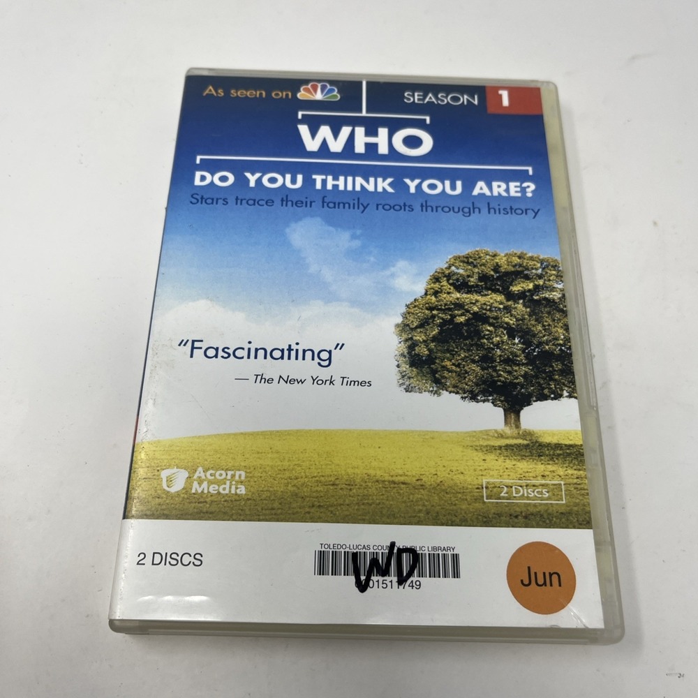 Who Do You‎ Think You Are?: Season 1 DVD